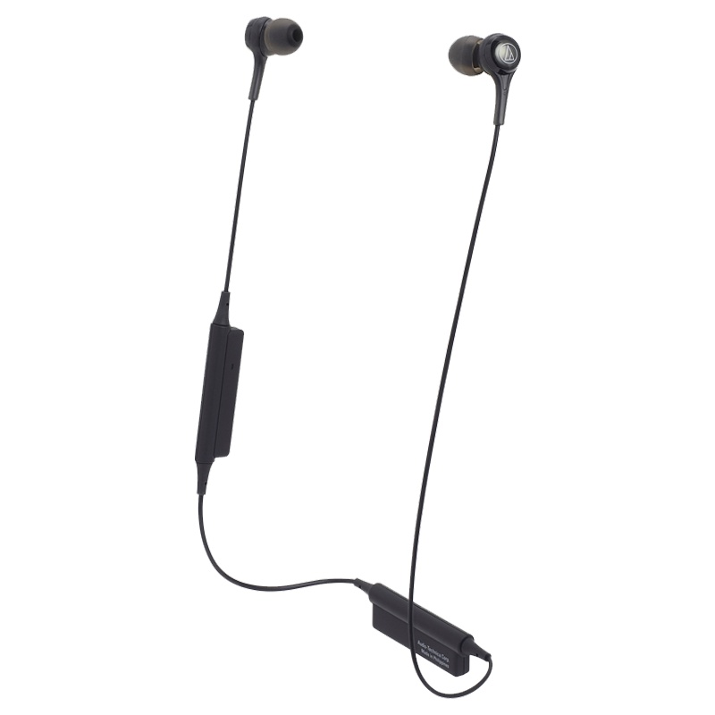 铁三角 ATH-CK200BT无线蓝牙耳机双耳挂脖式运动跑步防水挂耳式入耳式耳麦安卓通用超长续航 红