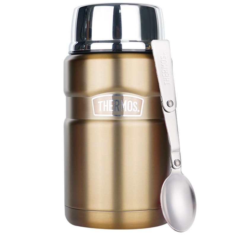 膳魔師(THERMOS)焖烧杯/罐SK-3020高真空304不锈钢保温饭盒膳魔师经典免火大容量710ML自带折叠勺/通用