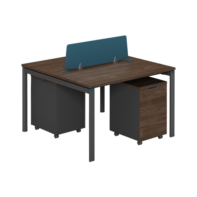 科朔 办公桌职员桌员工桌简约写字台屏风办公桌1.2米 KSB1284T