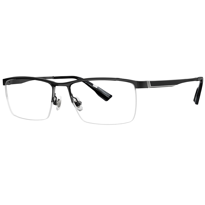 BOLON暴龙2020新款光学镜轻质钛金属近视镜潮流时尚眼镜框架男BJ1386