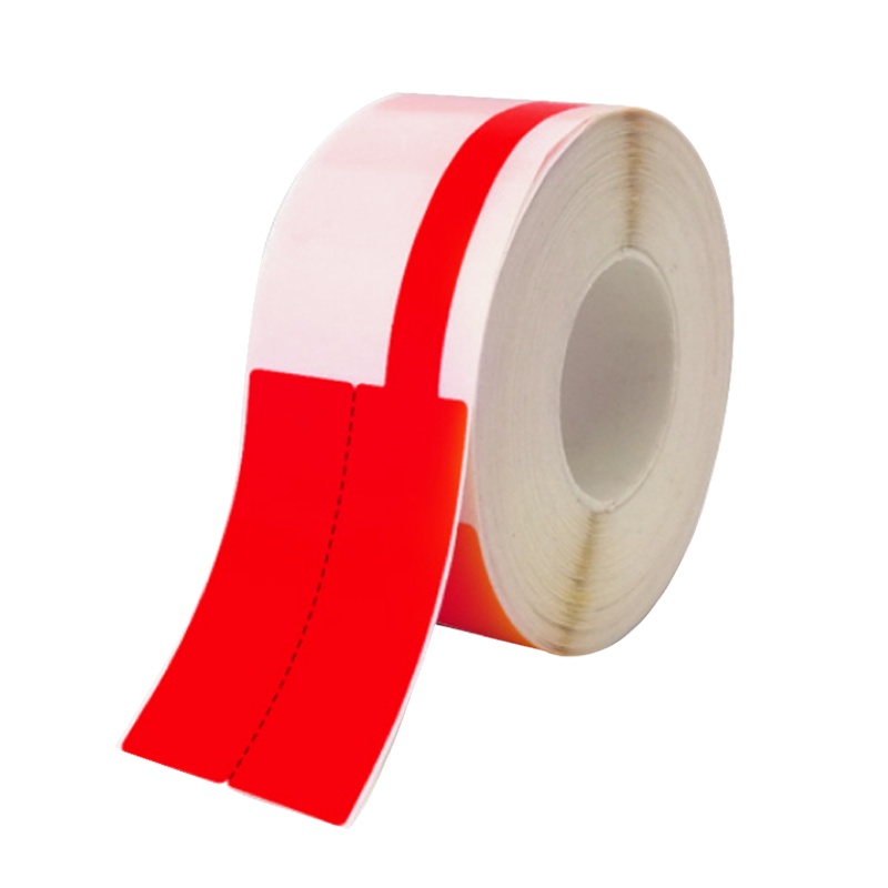 孔诚BY2538RD尾纤线缆标签25mm*38mm+40mm(200片/卷)