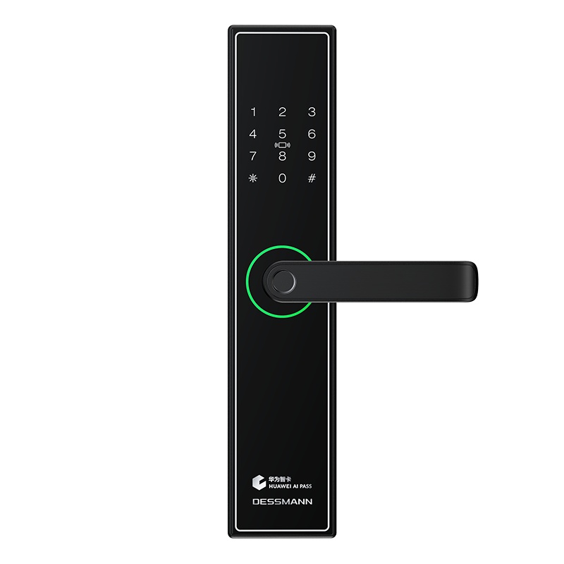德施曼(DESSMANN)T11Pro 小嘀指纹密码锁 家用防盗门智能安防锁 电子密码锁 磨砂黑