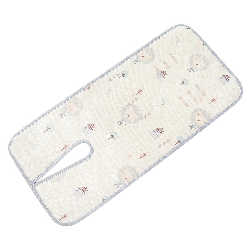 好孩子凉席夏季宝宝婴儿推车冰丝凉席宝宝凉枕童车通用儿童凉席垫子婴儿床席水洗 梦想家蓝色