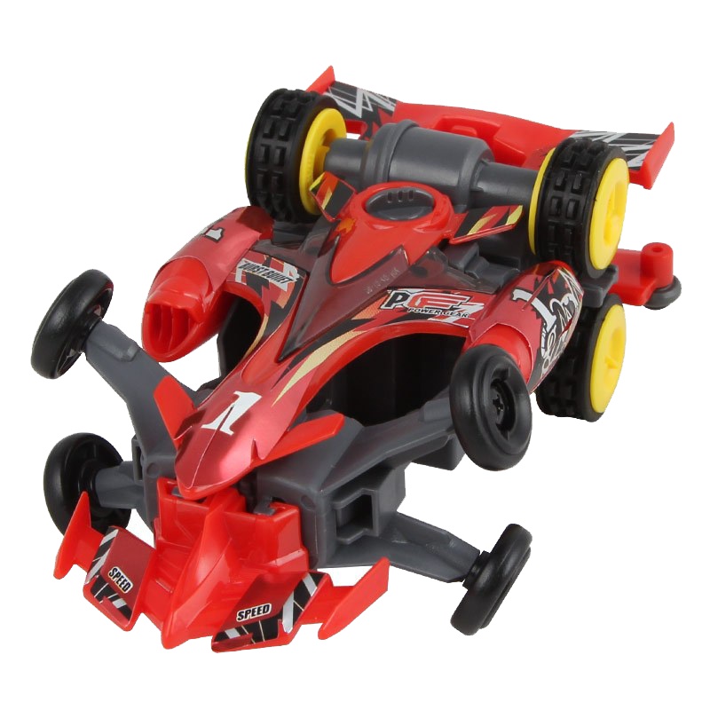 奥迪双钻(AULDEY)零速争霸 竞速系列 - 爆裂飞弹 四驱车 玩具赛车 6-14岁 组装赛车