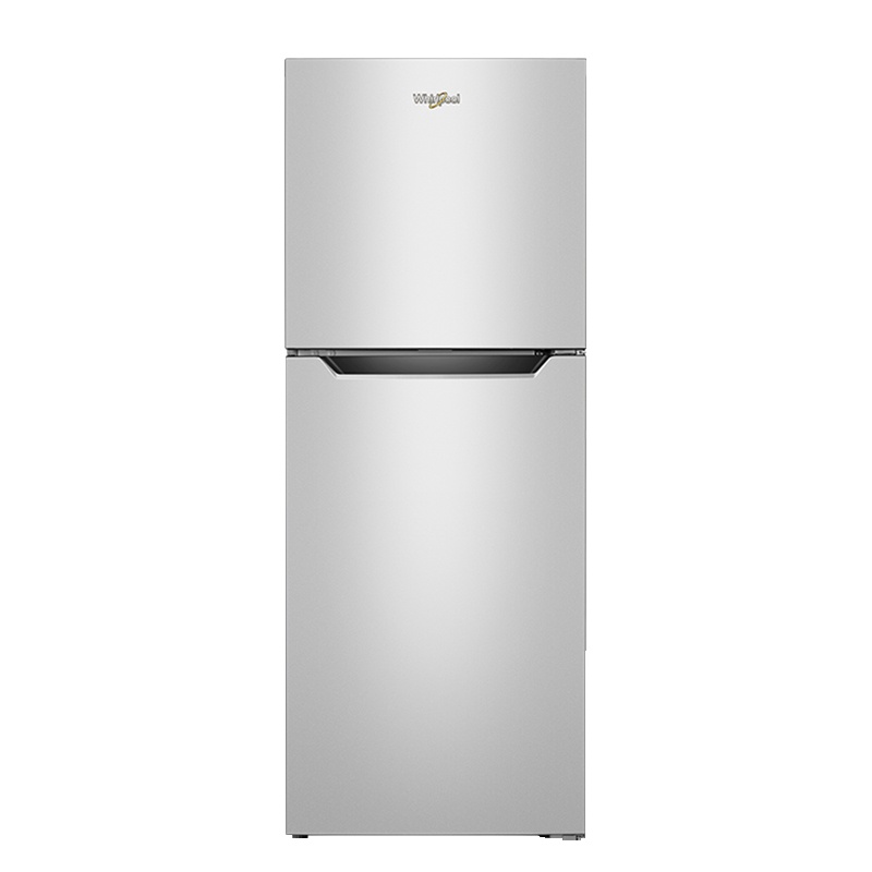 惠而浦(Whirlpool)BCD-203WLWS(亮光银)203L大容量 家用两门冰箱 双门电冰箱