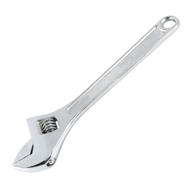 万克宝碳钢光柄活扳手多功能活动扳手 15" W072005