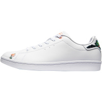 特步女鞋板鞋新款运动革面情侣舒适简约女休闲鞋小白鞋981218316177