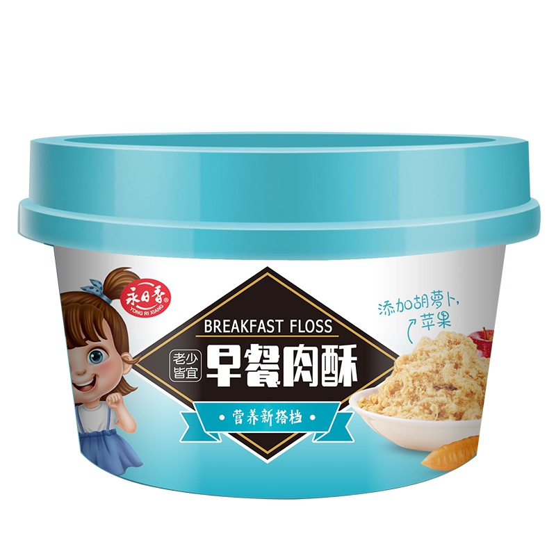 永日香 宝宝儿童肉松肉酥辅食 早餐肉酥 30g