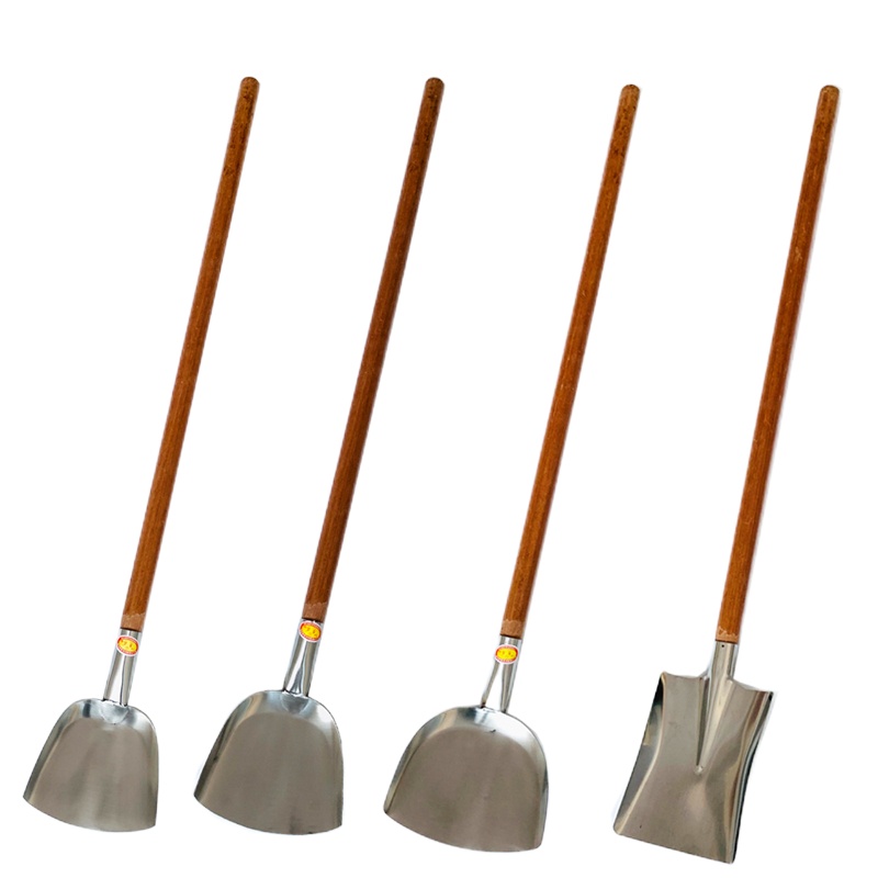 不锈钢木把铲特大号食堂用大锅铲方形铲头多用铲子 106.5cm 单只装