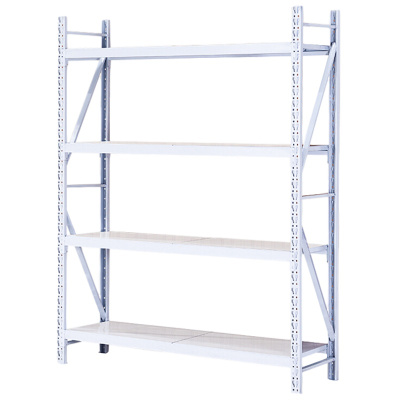 创世人 办公家具钢制货架整理架仓储货物架库房收纳架器材架置物架承重200KG/层