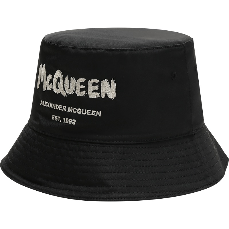 亚历山大·麦昆 ALEXANDER MCQUEEN 男士织物帽子渔夫帽663112 4404Q