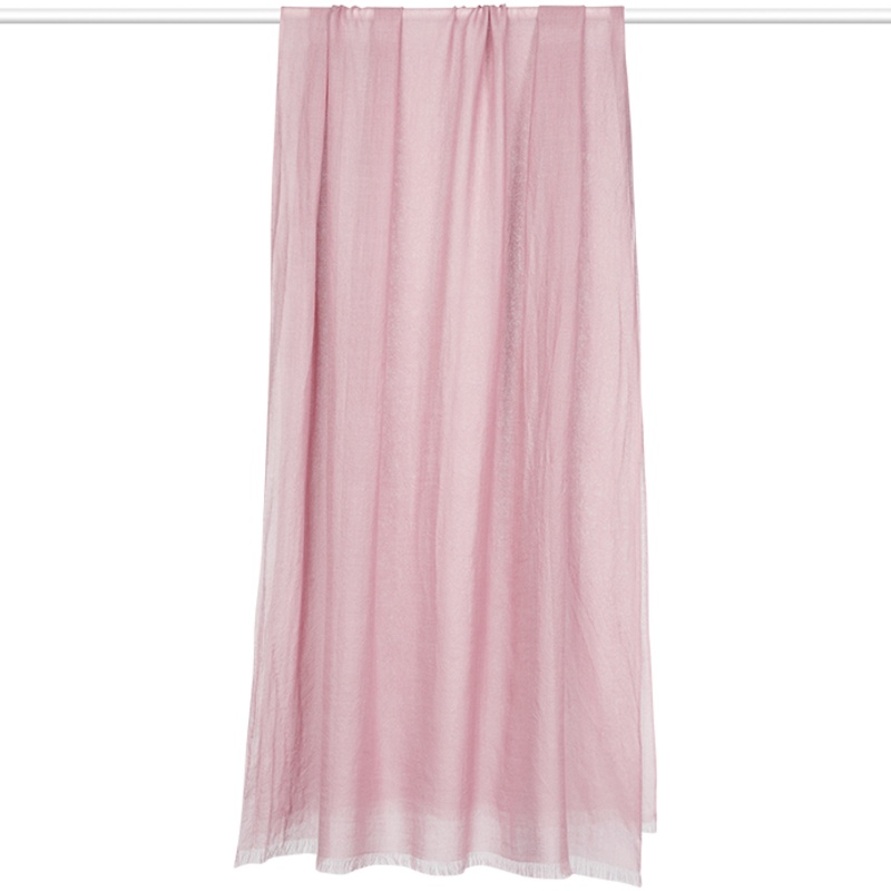 鄂尔多斯1980 20早春精纺羊绒素色披肩200*90cm C1X7S2102