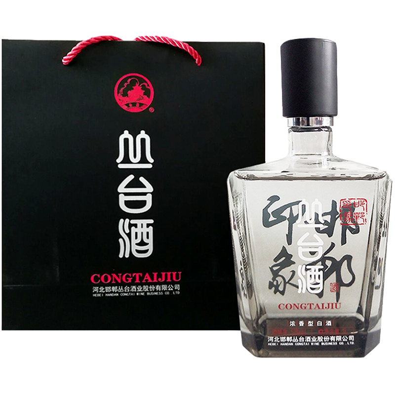 [中华老字号]河北供销馆 丛台酒 42度邯郸印象 1000ml单瓶装 浓香型白酒邯郸特产
