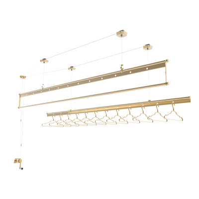 四季沐歌(MICOE) 晾衣架升降室内手摇晾衣架阳台晒衣架晒被子晾衣杆 2.7米手摇晾衣架