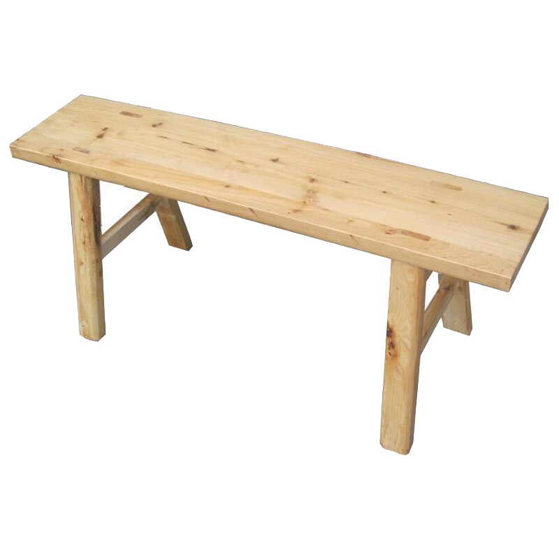 卡里鳄防腐木板凳试鞋凳KLE—CD02木头长条凳木质中式木凳子