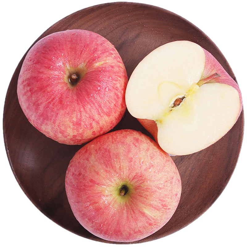 受疫情影响 北京朝阳,西城暂停发货 新鲜水果 陕西洛川苹果(9~12粒)2.5kg/箱 脆甜多汁