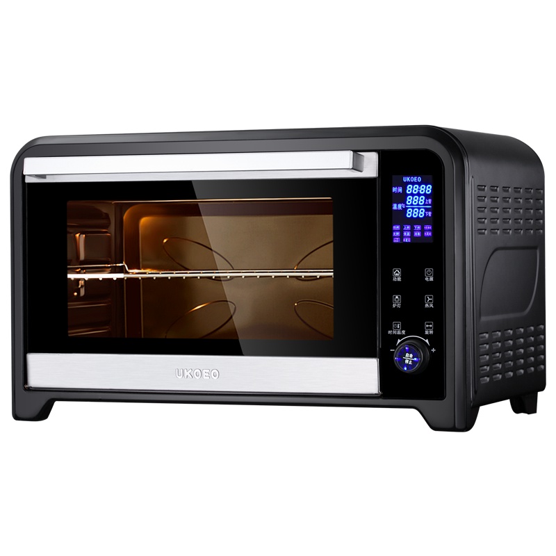 UKOEO E7001智能家用电烤箱电脑式商用烤箱大容量多功能烘焙机75L