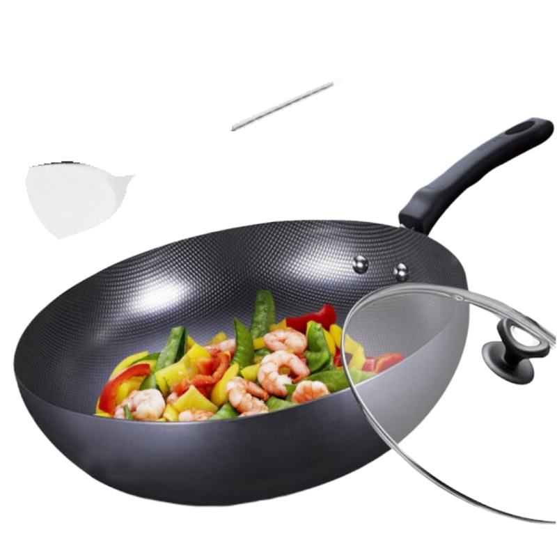 苏泊尔(SUPOR)真不锈健康炒锅(玻盖)FC32T12