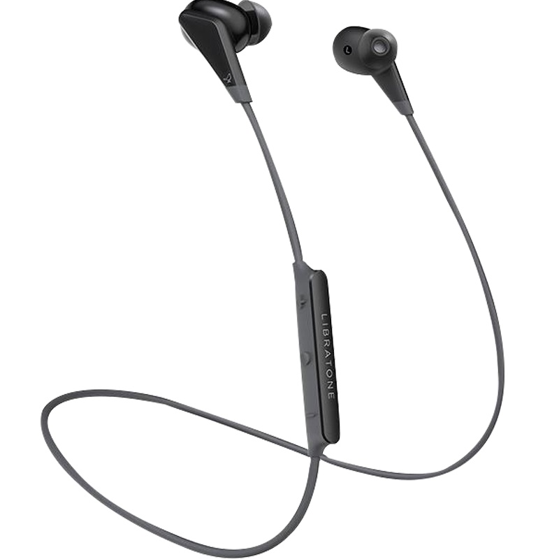 Libratone(小鸟音响)Track 无线蓝牙 磁吸入耳式耳机 运动蓝牙耳机 颈挂式 黑色