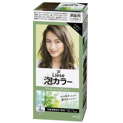 Kao 花王旗下 Liese 莉婕 泡沫染发剂 英格兰棕 108ml(黑发用不遮白)