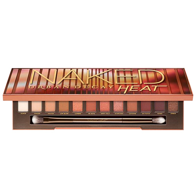 URBAN DECAY 衰败城市裸妆眼影盘＃heat12色南瓜色 多色眼影15.6g