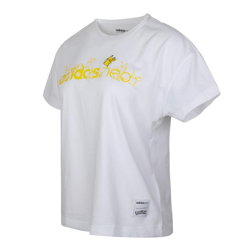 阿迪达斯adidas neo x Pokémon联名系列女装T恤GC7071
