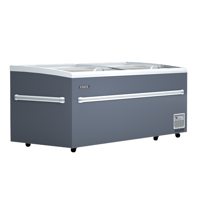 (厂家直发)星星(XINGX) SD/SC-790BYQ 666升 卧式冷柜冰柜 超大容量电子温控商用大冷柜冷冻柜 组合