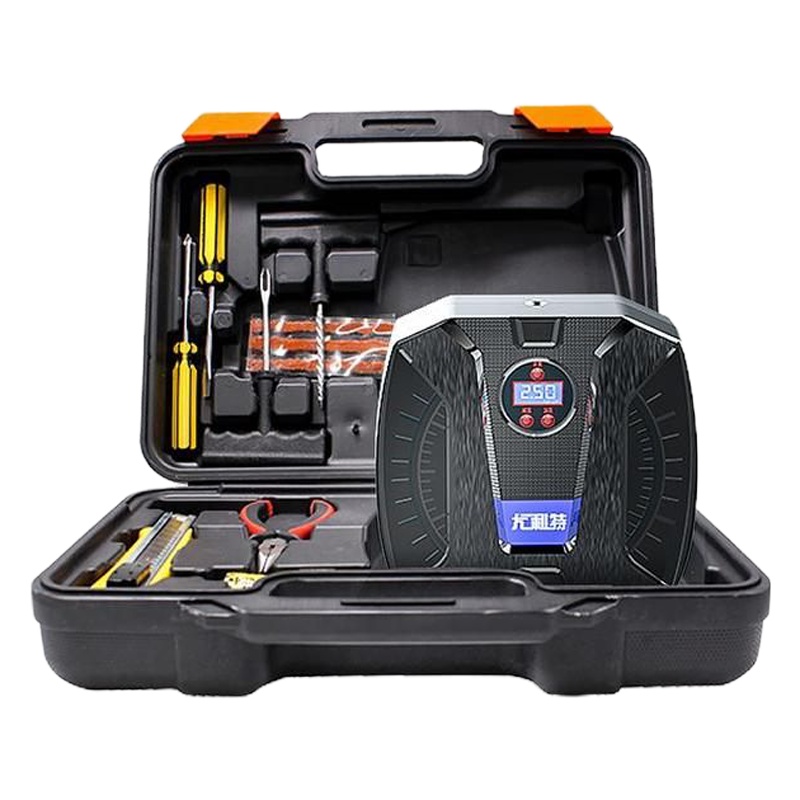 车载充气泵小轿车轮胎打气泵便携式车用加气泵电动高压打气筒 [指针款]快速充气-精准测压7026