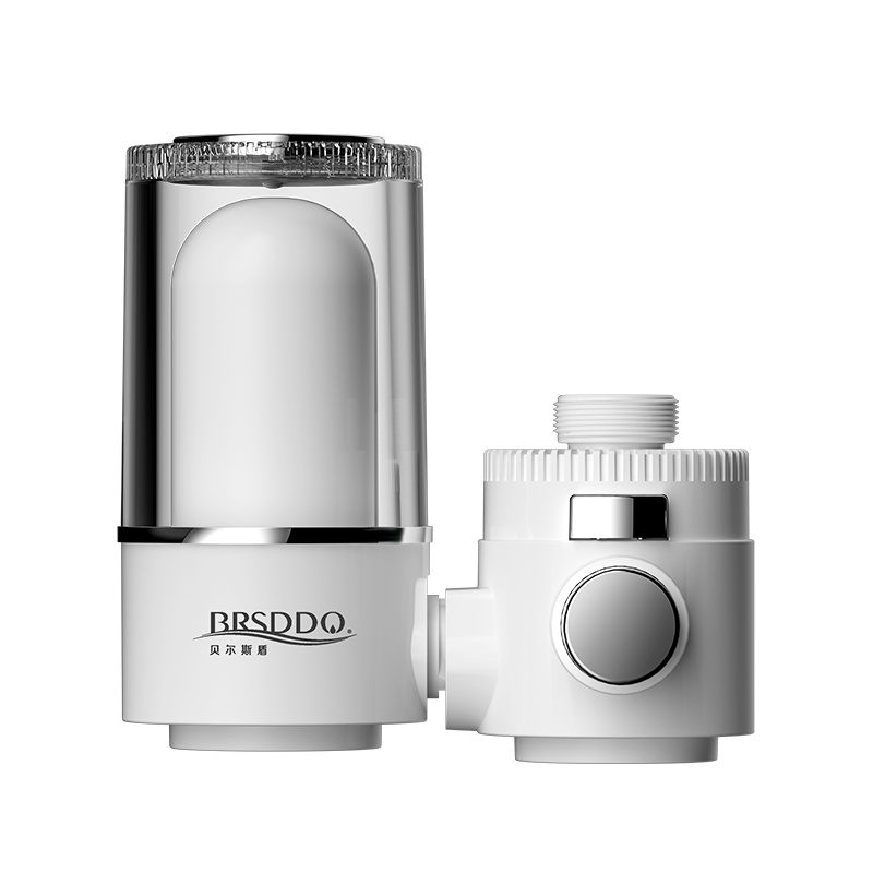 贝尔斯盾(BRSDDQ)净水器水龙头台式净水机前置家用厨房过滤器净水机自来水 五重过滤[一机两芯]