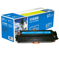 e代经典 适用惠普HP 452dn硒鼓蓝色 M477nw M377nw打印机 CF411A硒鼓