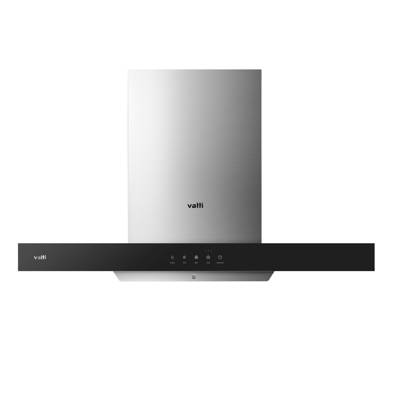 华帝(vatti)20立方大吸力欧式抽油烟机E667AZ厨房家用390Pa强吸畅排4挡风量调节一键自动清洗
