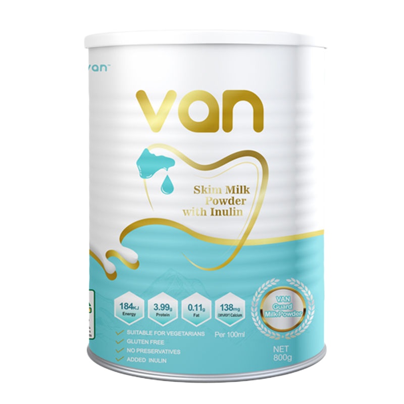 VDLVAN脱脂奶粉 800g/罐 成人奶粉 澳大利亚原装进口高钙牛奶粉