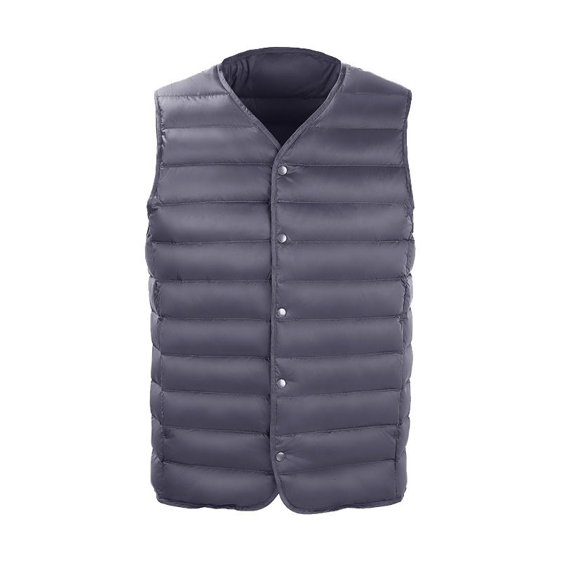 高梵轻薄羽绒马甲男2019新款保暖短款秋冬季时尚休闲保暖背心马甲