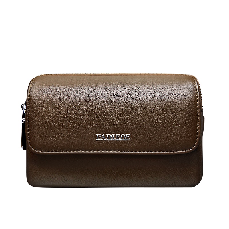 手机包真皮男士腰包男士胸包皮带腰包男胸包男士斜挎包男士收钱腰包胸包多功能男士背包