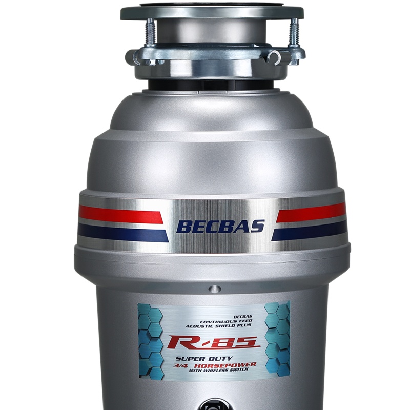 贝克巴斯(BECBAS)厨房食物垃圾处理器 家用厨余粉碎机R-85