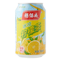 杨协成 300ml*12罐 柠檬水柠檬茶饮料 礼盒装 （单位：箱）