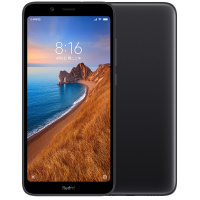 小米 (MI) Redmi  7A 4000mAh超长续航 AI人脸解锁 3GB+32GB 磨砂黑 大电量大音量拍照游戏智能手机 双卡双待 小米 红米移动联通电信全网通4G手机