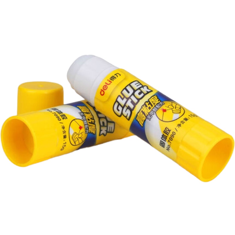 得力(deli)7090高粘度PVP强力固体胶棒胶水15g单支