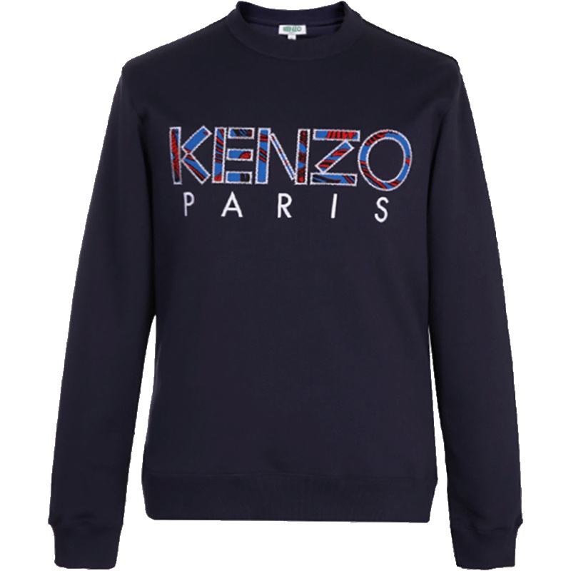 Kenzo 高田贤三 男士棉质圆领长袖卫衣 F95 5SW000 4MD