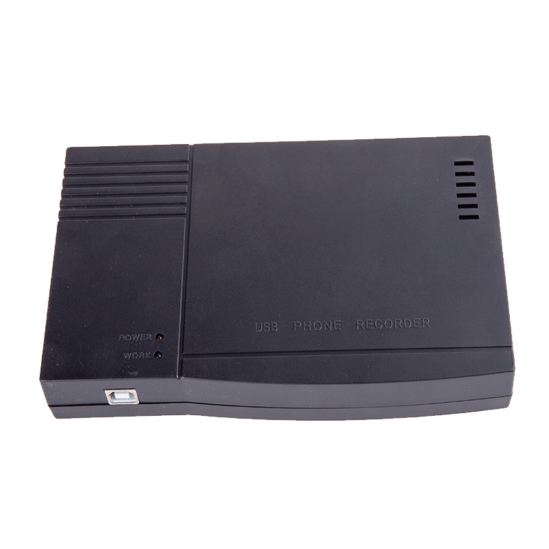 先锋音讯(VAA) 4路电话录音盒 USB电话盒XF-USB/4 办公座机通话自动录音