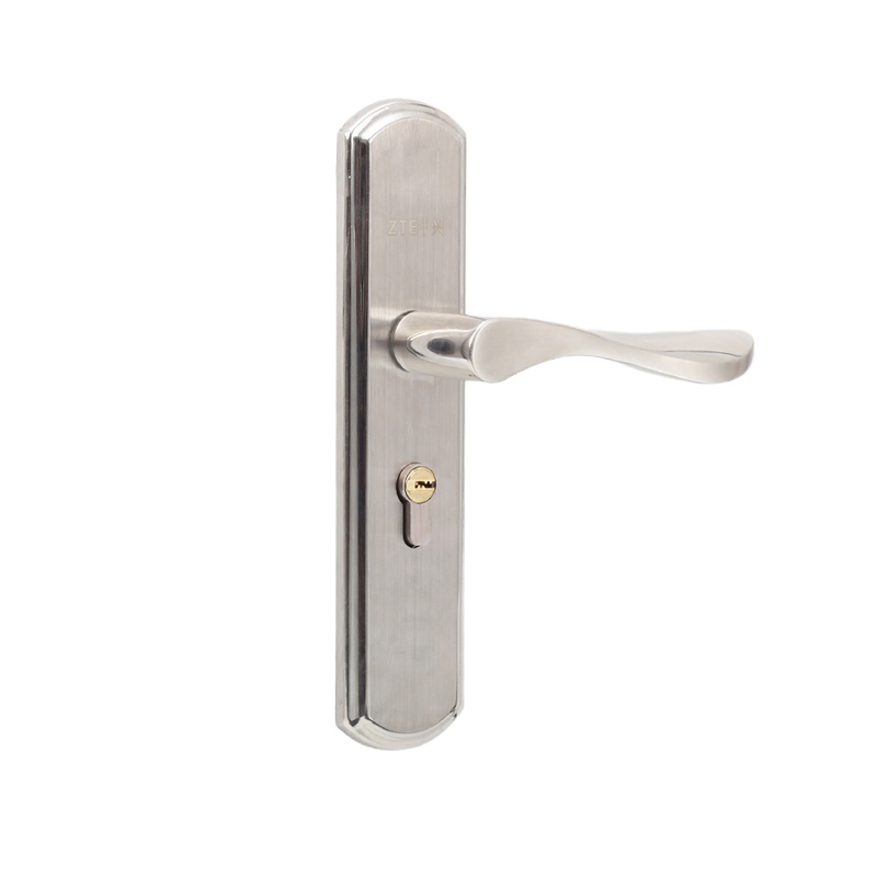 门锁木门锁家用卧室门锁室内门锁通用型把手锁房间门锁免改孔锁具适配门厚35-45MM,配160 88锁体(带钥匙)