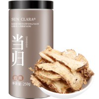桑克拉(SUN CLARA)当归片250g/瓶 甘肃岷县无硫土当归片 可搭配黄芪党参