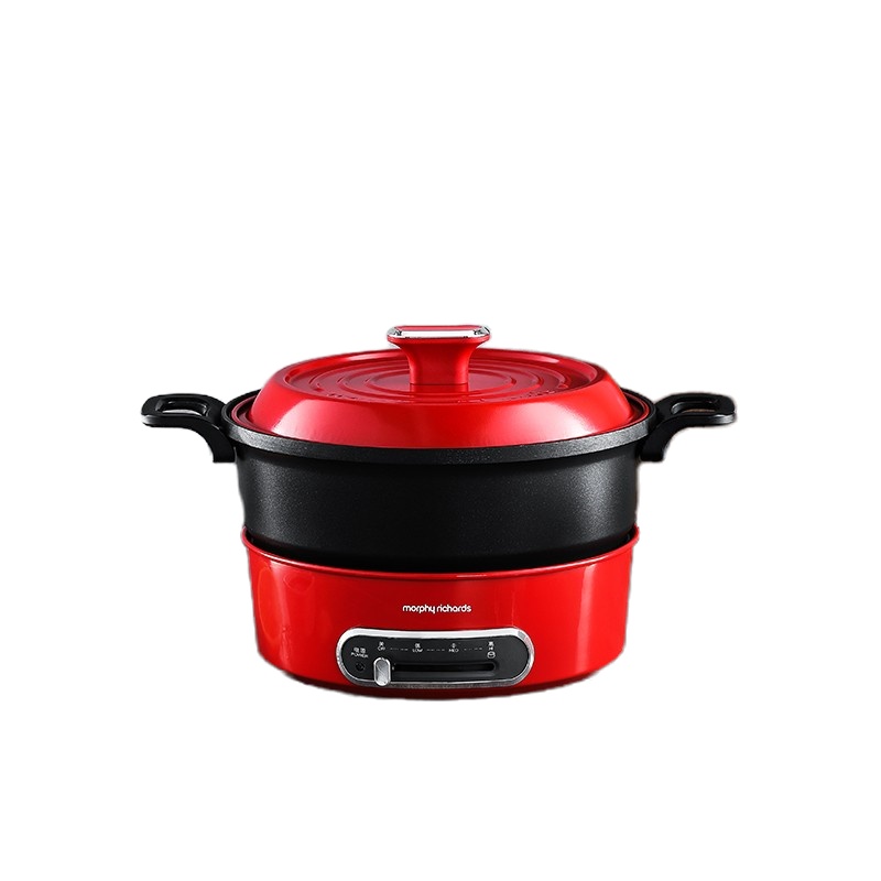 摩飞(Morphy richards)小圆锅多功能料理锅家用网红电烤锅炉一体小型电火锅MR9089 单个装