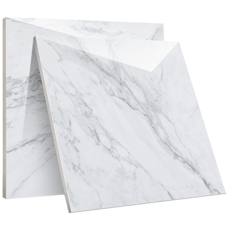 预售鹰牌瓷砖客厅地砖厨房地板砖耐磨 雪花白