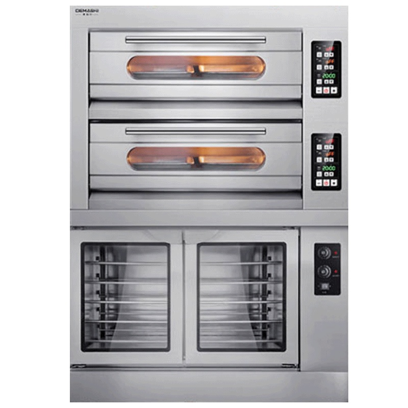 德玛仕 DEMASHI 烤箱商用组合烤箱发酵箱上烤下醒一体机DKL-104Z