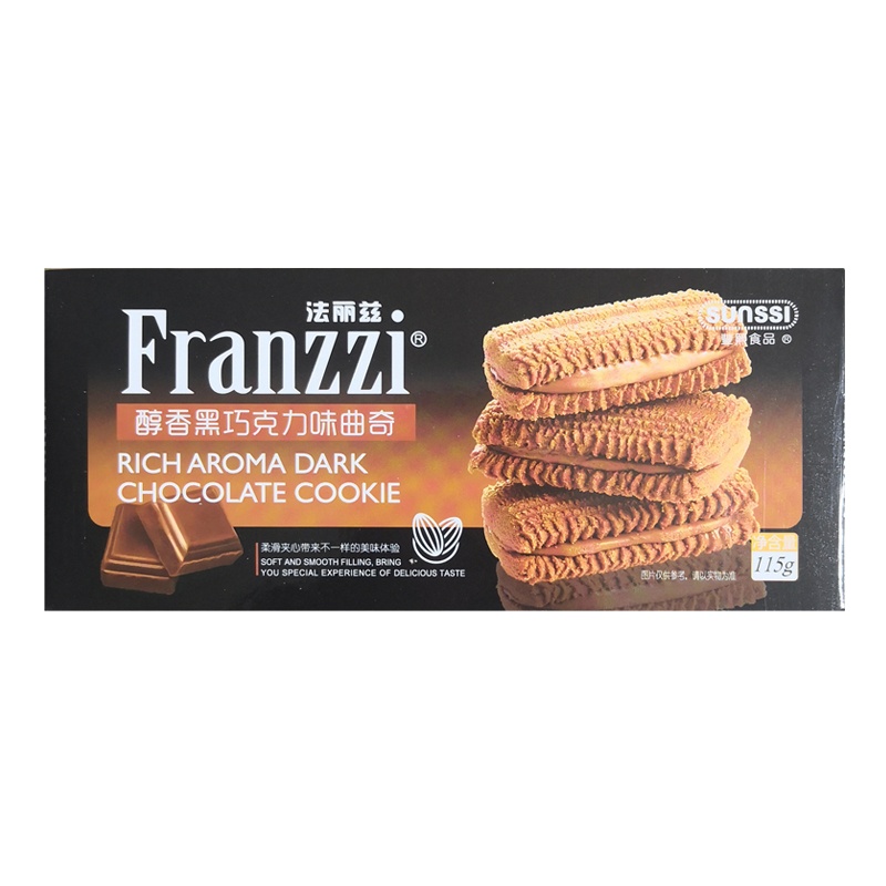 法丽兹醇香巧克力味曲奇115g