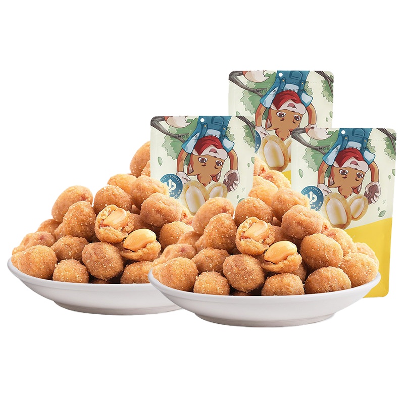 三只松鼠 多味花生 中袋装205g*3