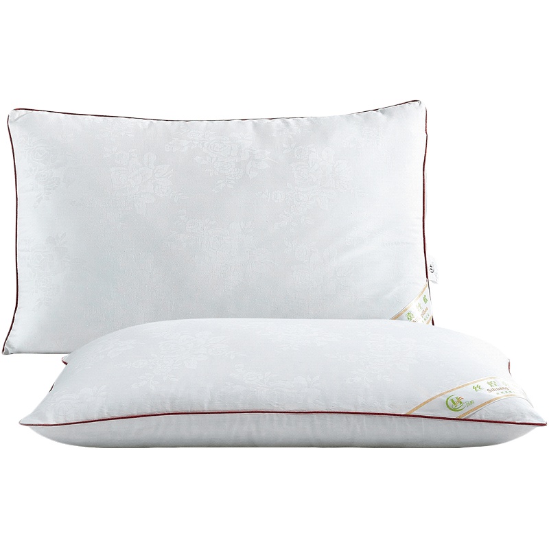 丝煌100%桑蚕丝枕头枕芯全棉单人舒适枕安睡枕头颈椎枕头儿童枕头