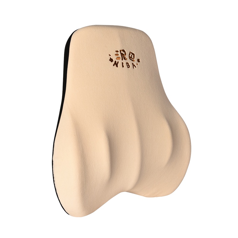 爱车屋(ICAROOM)汽车腰靠 办公车用腰枕护腰垫 记忆棉护腰枕腰垫 车型四季通用 NB-652MA-X