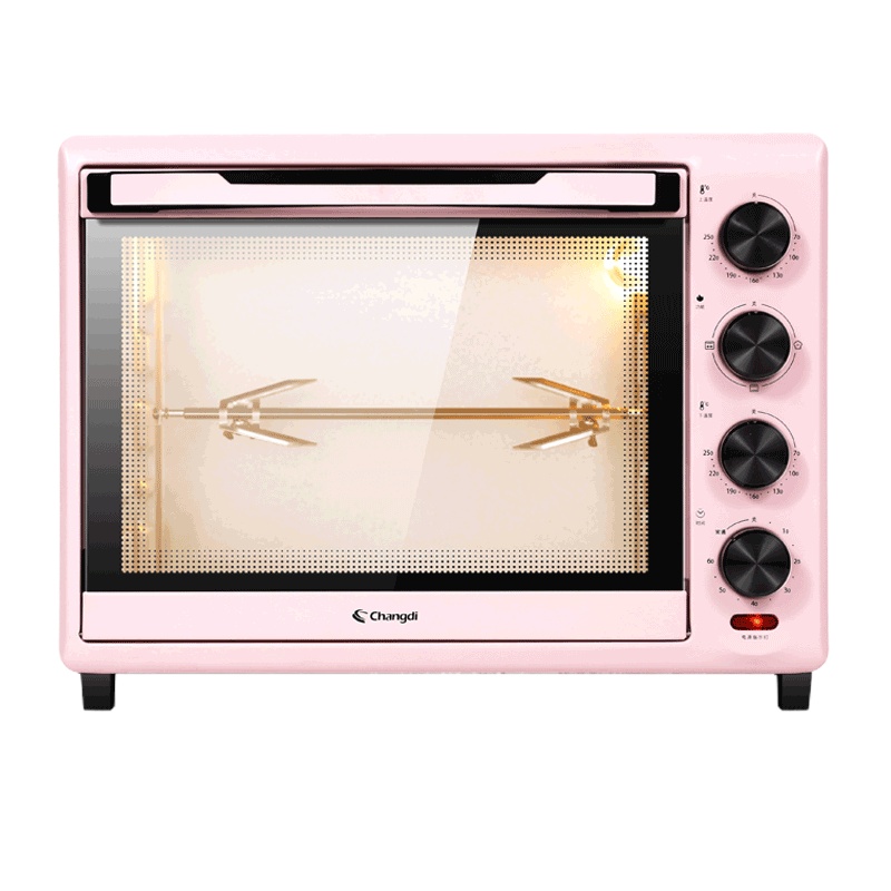 长帝(changdi) TRTF32AL 海棠粉 电烤箱家用多功能全自动烘焙蛋糕小型面包发酵烤箱